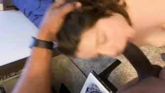 Hot Dirty Talking Wife gets Sloppy Face Fucked