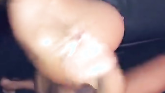 Classy MILF sucks and rides BBC