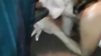 Hubby films BBC Gangbang for his Slut Wife