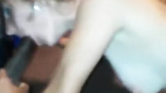 Hubby films BBC Gangbang for his Slut Wife