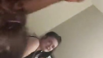 College White Girl invited a Black Guy