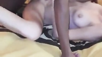 White Wife Creampied by BBC in front of Hubby