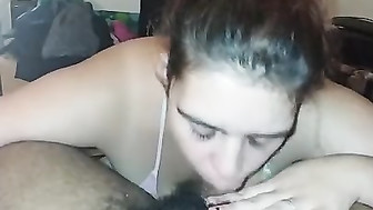 Deepthroating and riding