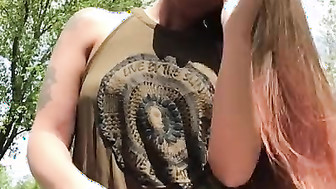 hotwife in the Neighbors Yard