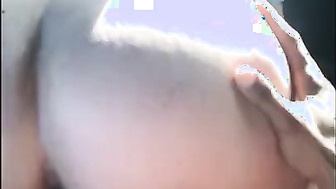 Big Ass White Wife Loves Black Cock in the Backseat