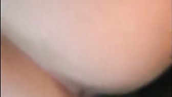 Big Ass White Wife Loves Black Cock in the Backseat