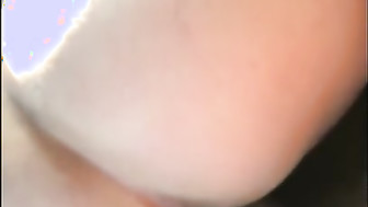 Big Ass White Wife Loves Black Cock in the Backseat