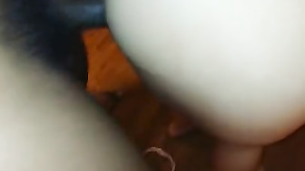 Wife fucking on the kitchen