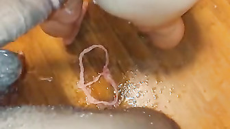 Wife fucking on the kitchen