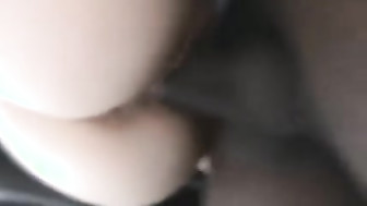 British teen rides and creampies bbc in car