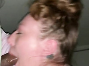 White Girl Sucks and Swallows