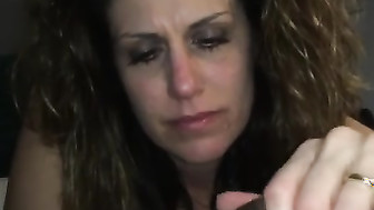 Shared Wife Enjoying BBC in her Mouth