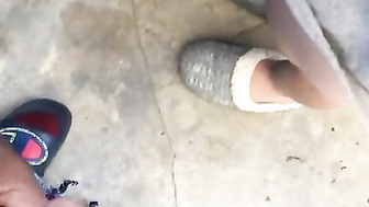 Smoking and Fucking Outdoor
