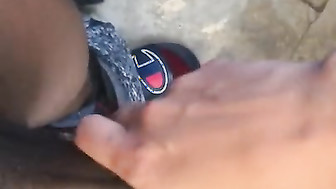 Smoking and Fucking Outdoor