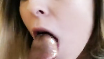 Sexy White Girl Sucks Big Black Cock