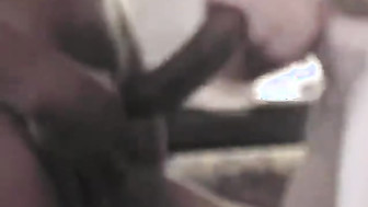 Black lover breeds young  wife in hotel