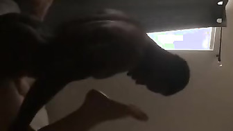 BBW fucks her black bull